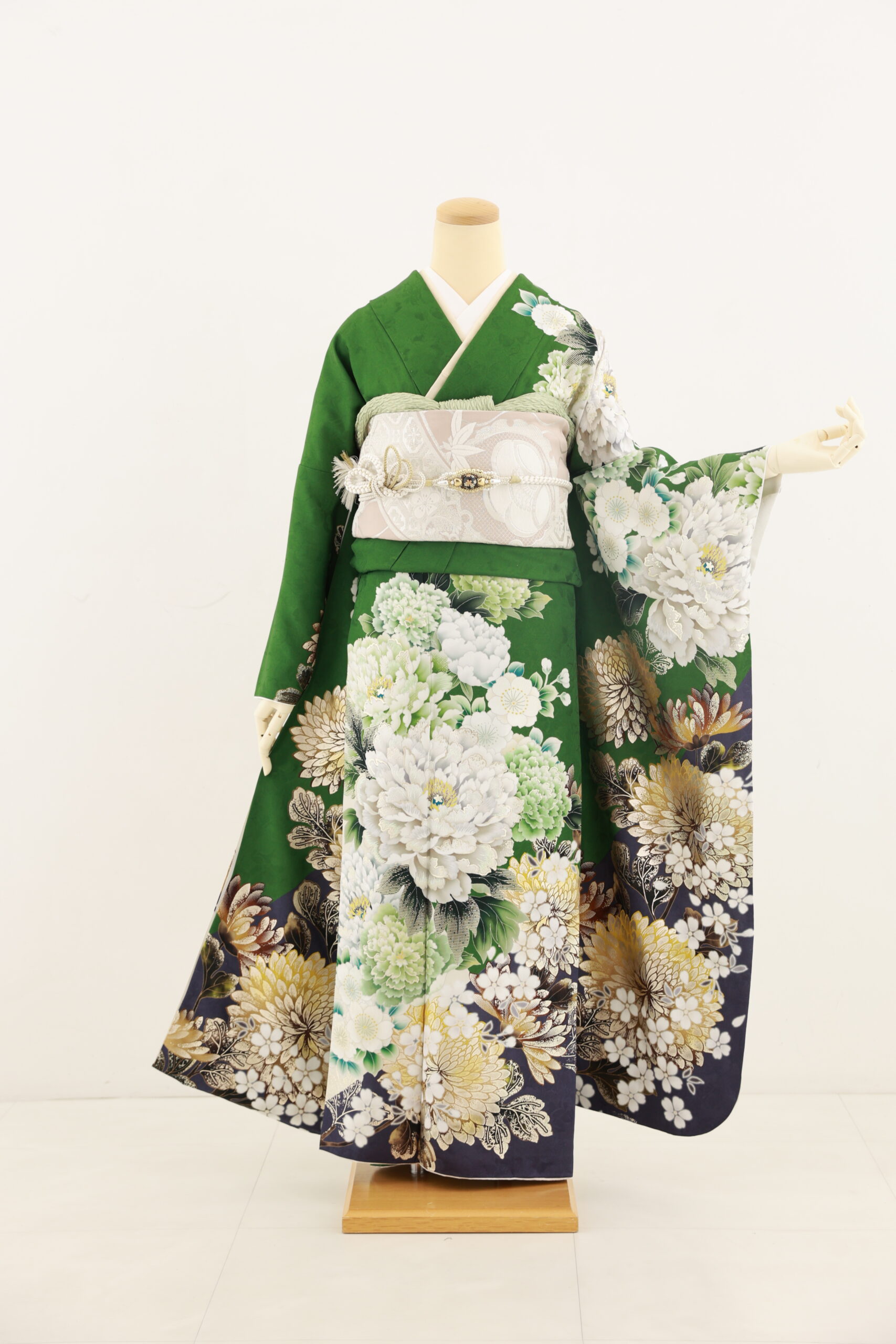 C-1145 王林抹茶白花